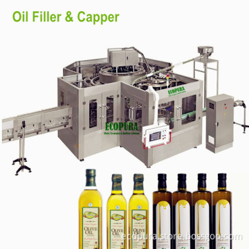 Olive Oil Filling Capping Machine (5000B/H@500ml)